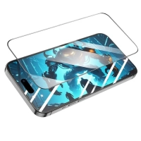 Защитное стекло для iPhone 16 Pro закаленное, сверхпрочное