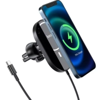 Автодержатель с беспроводной зарядкой CA90