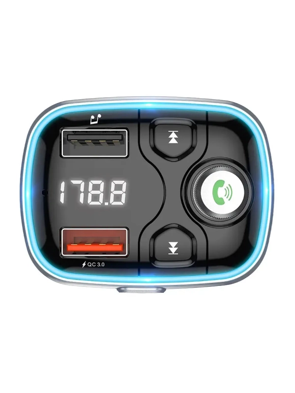 FM модулятор в машину с блютузом трансмиттер