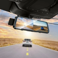 Автомобильный видеорегистратор "HOCO DV16", HD IPS дисплей, 2 камеры