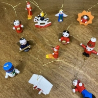 Набор ёлочных игрушек 12 штук