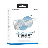 Наушники беспроводные с микрофоном Borofone BE57, серый