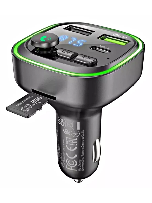 Автомобильный FM-трансмиттер BOROFONE BC48