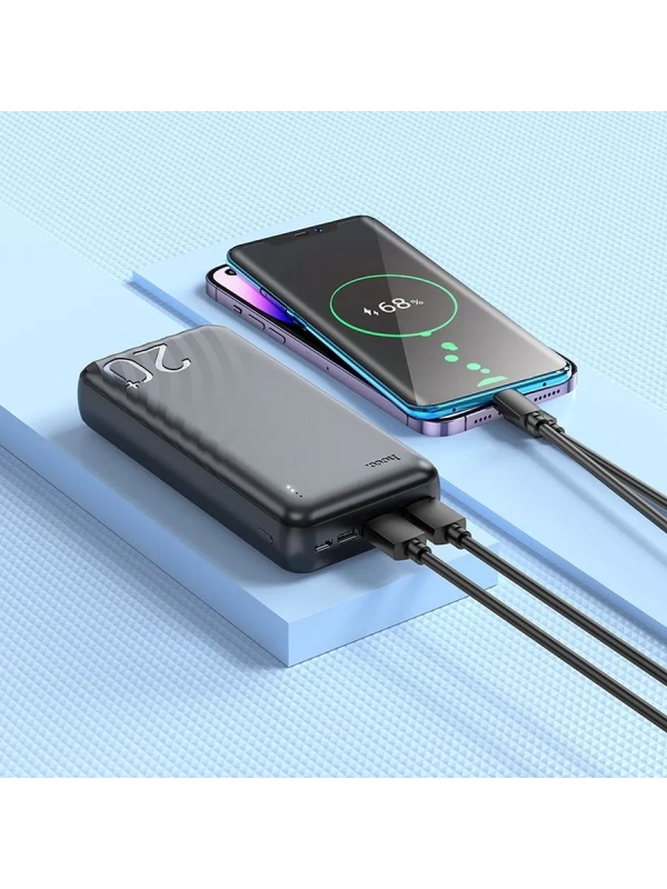 Внешний аккумулятор повербанк J123A Element 20000mAh черный