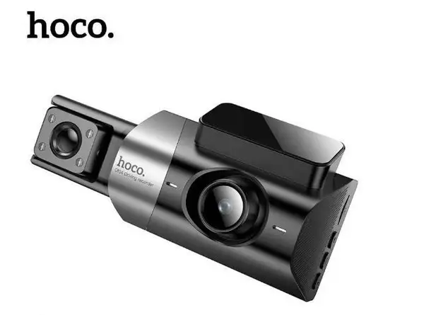 Видеорегистратор Hoco DI64 Wi-Fi с экраном 3.0, 3 камерами