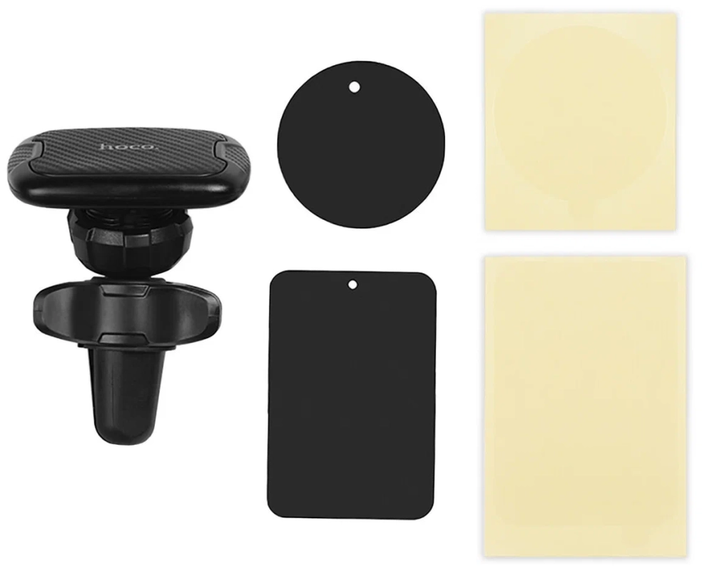 Держатель в авто CA65 (магнитный, в дефлектор) черный