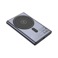 Быстрый тонкий Magsafe магнитный повербанк 5000 m*Ah Q32