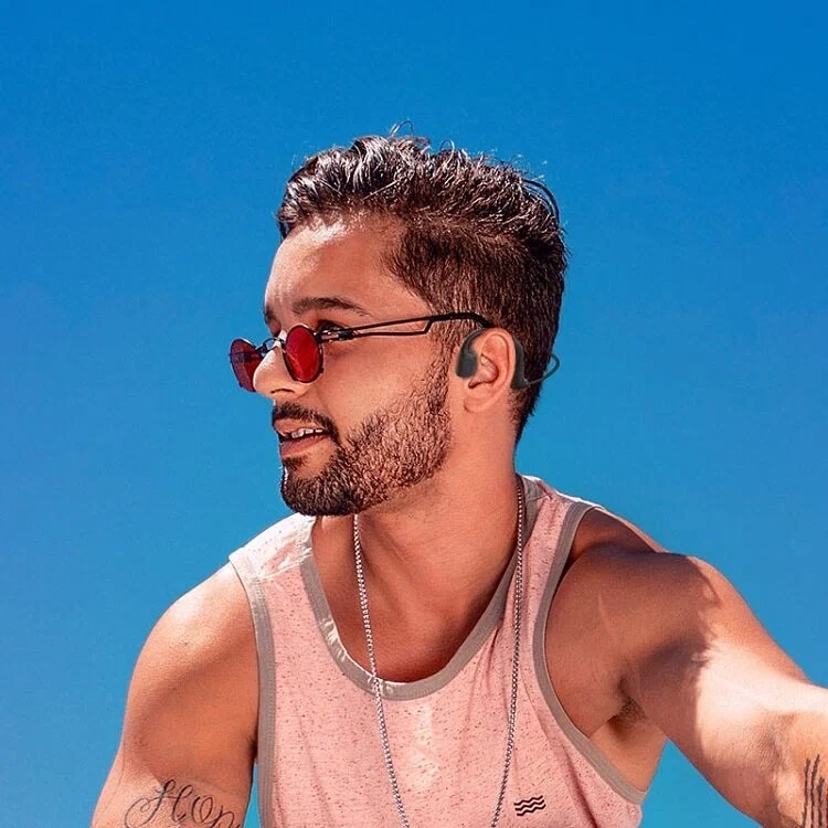 Беспроводные наушники Hoco ES50, с костной проводимостью, черные