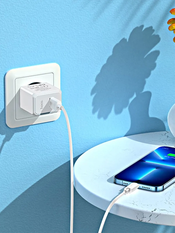 Зарядное устройство Hoco CS11A Ocean + кабель Lightning