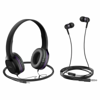 Проводные наушники HOCO W24 Enlighten, Jack 3.5mm, 1.2 м