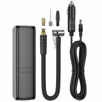 Портативный насос для накачки шин BOROFONE FC1 с ЖК-дисплеем точного давления