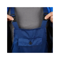 Костюм рабочий Техник, куртка+ полукомбинезон, синий+василек  рост158-164 р.60-62