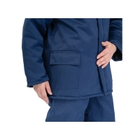 Костюм рабочий Универсал утеплённый с капюшоном, куртка+полукомбинезон р.44-46, 182-188