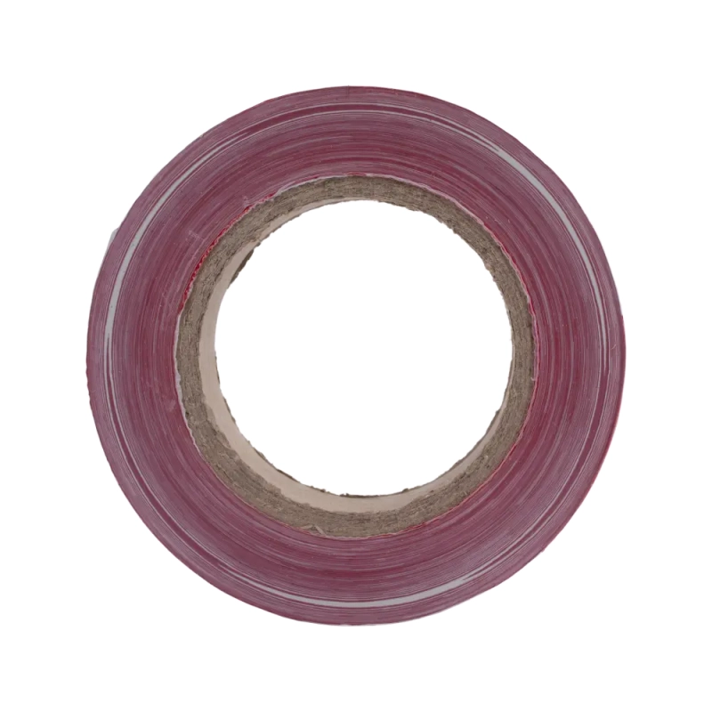 Лента для ограждения бело-красная 50 мм &times; 200 м