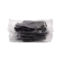 Перчатки нейлоновые с полиуретаном Manipula МикроПол (TPU-12), р.7 черные