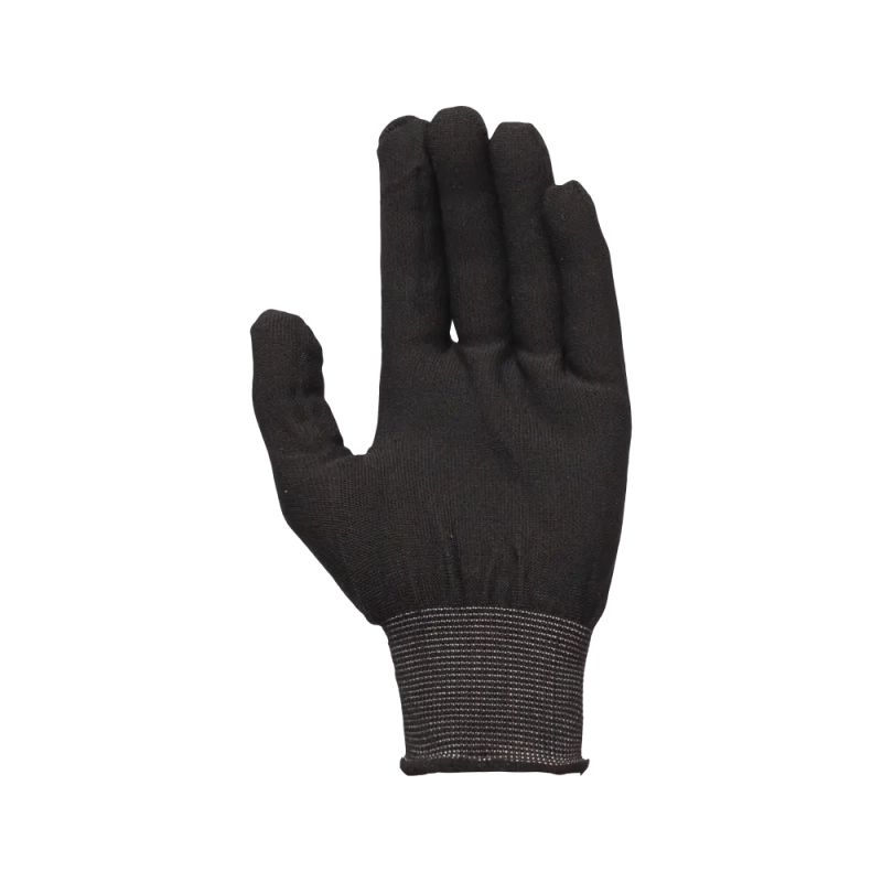 Перчатки нейлоновые без ПВХ черные 1402 (р.9-11)