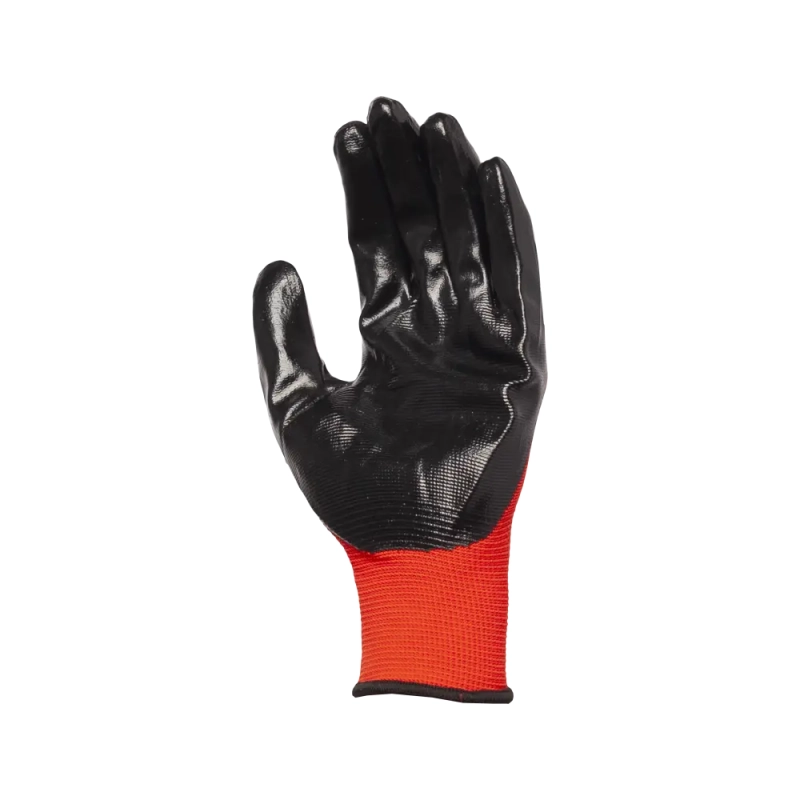 Перчатки нейлоновые с нитрилом 7111 (р.10)