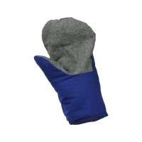 Рукавицы х/б утеплённые на ватине, с брезентовым наладонником, ГОСТ, 420 г/м