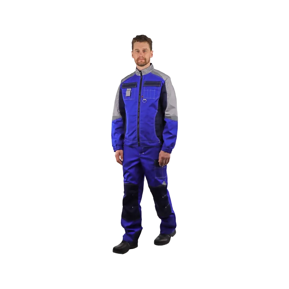 Костюм рабочий Формула, куртка+брюки, темно-синий+серый р. 44-46/182-188