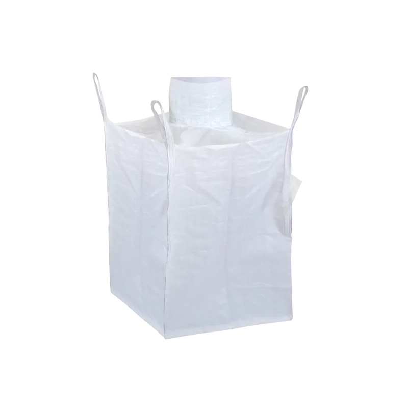 Биг-бэг четырехстропный 95 х 95 х 150 см, верх клапан, низ глухой