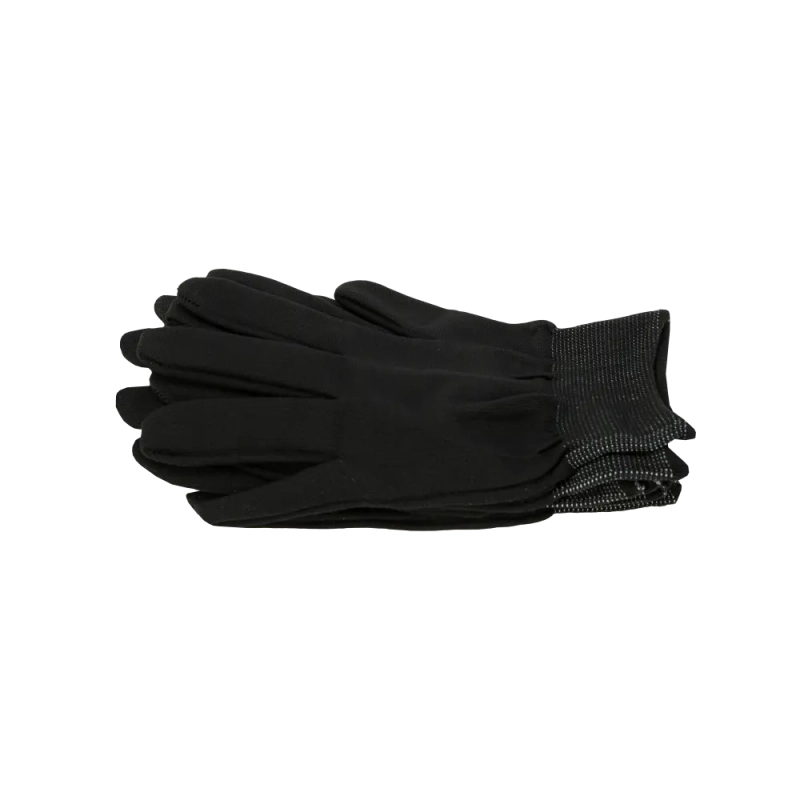 Перчатки нейлоновые без ПВХ черные 1402 (р.9-11)