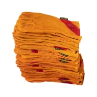 Краги спилковые сварщика пятипалые Siberia T12-11-RU Kevlar (р. 10.5)