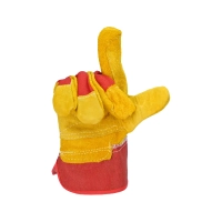 Перчатки спилковые комбинированные Ангара, 0115