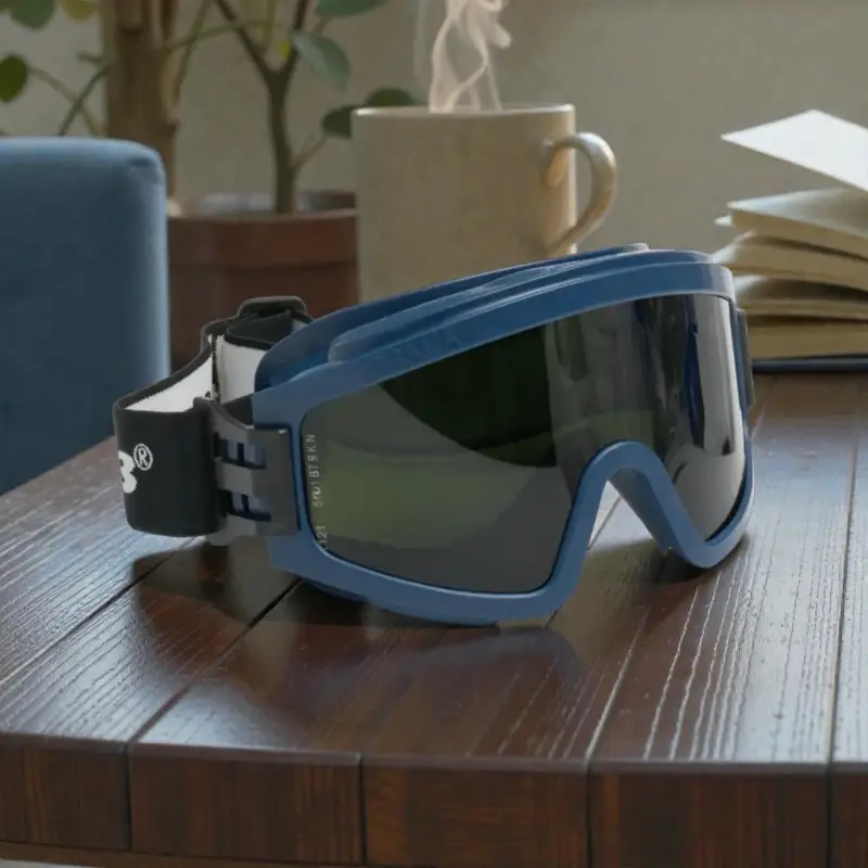 Очки ЗН11 Панорама СтронгГласс  закрытые затемненные, непрямая вентиляция, арт. 21134