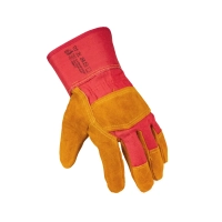 Перчатки спилковые комбинированные, 0112-11 RU