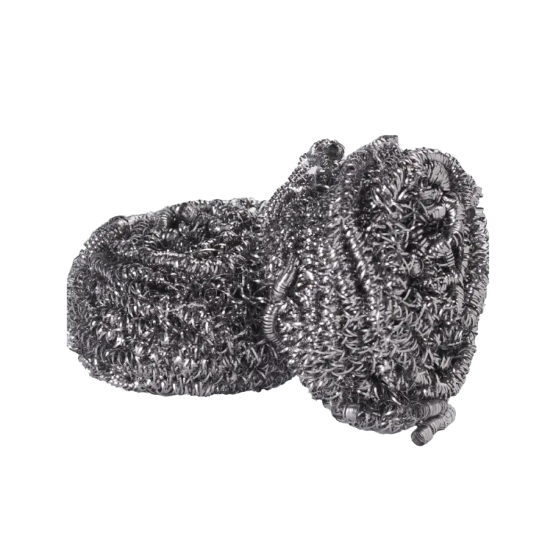 Мочалка для посуды металлическая, 2 шт/уп