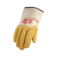 Перчатки с латексным покрытием, манжет - крага, Safeprotect