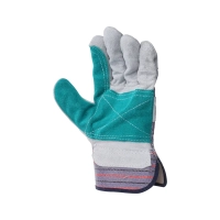 Перчатки спилковые комбинированные Сафари Плюс (Докер), Fort 0110