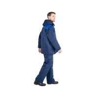 Костюм рабочий Универсал утеплённый с капюшоном, куртка+полукомбинезон р.44-46, 182-188