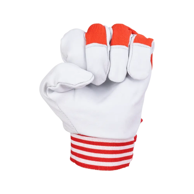 Перчатки кожаные комбинированные TETU р.8