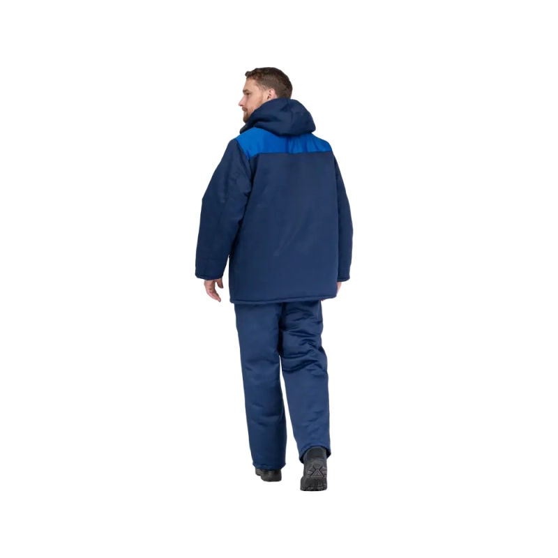 Костюм рабочий Универсал утеплённый с капюшоном, куртка+полукомбинезон р.44-46, 182-188