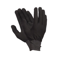 Перчатки нейлоновые без ПВХ черные 1402 (р.9-11)