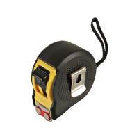 Рулетка 8м x 25мм, 2 стопа, мощный магнит, Hanskonner HK2010-03-8-25