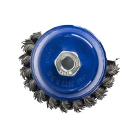 Кордщетка для УШМ чашеобразная витая 100 мм М14, Практика 773-293