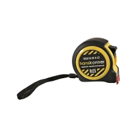 Рулетка 8м x 25мм, 2 стопа, мощный магнит, Hanskonner HK2010-03-8-25