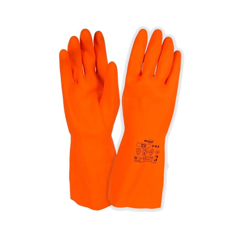 Перчатки каучуковые Manipula Цетра CG-947 (L-F-04), арт.1303 р.9