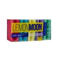 Губки для посуды профильные 5 шт/уп, Lemon Moon