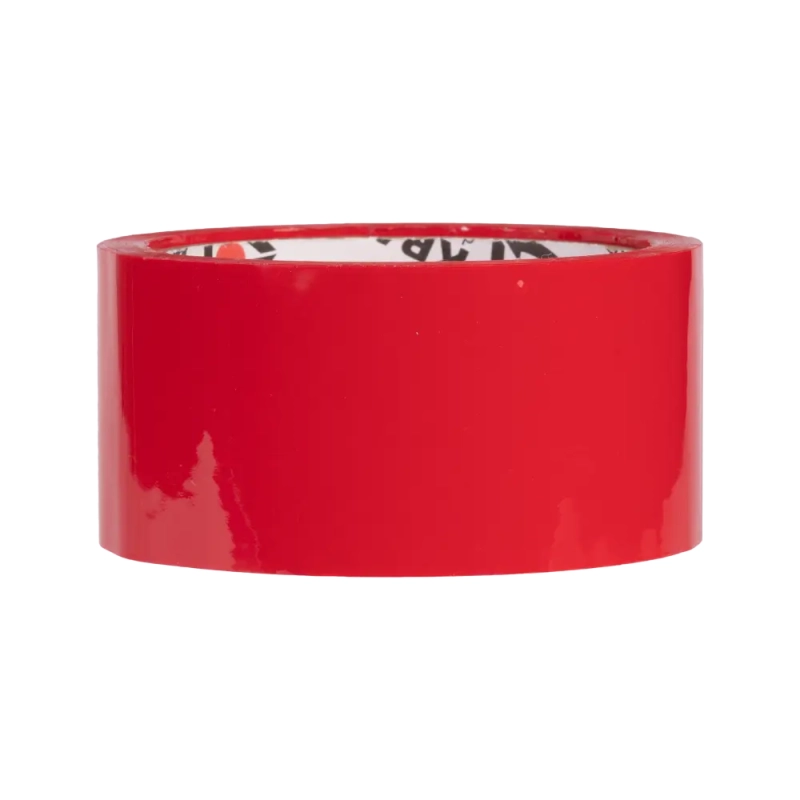 Клейкая лента полипропиленовая 48мм х 50м / 45мкм красная