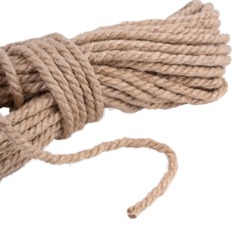 Веревка джутовая 6 мм х 20 м