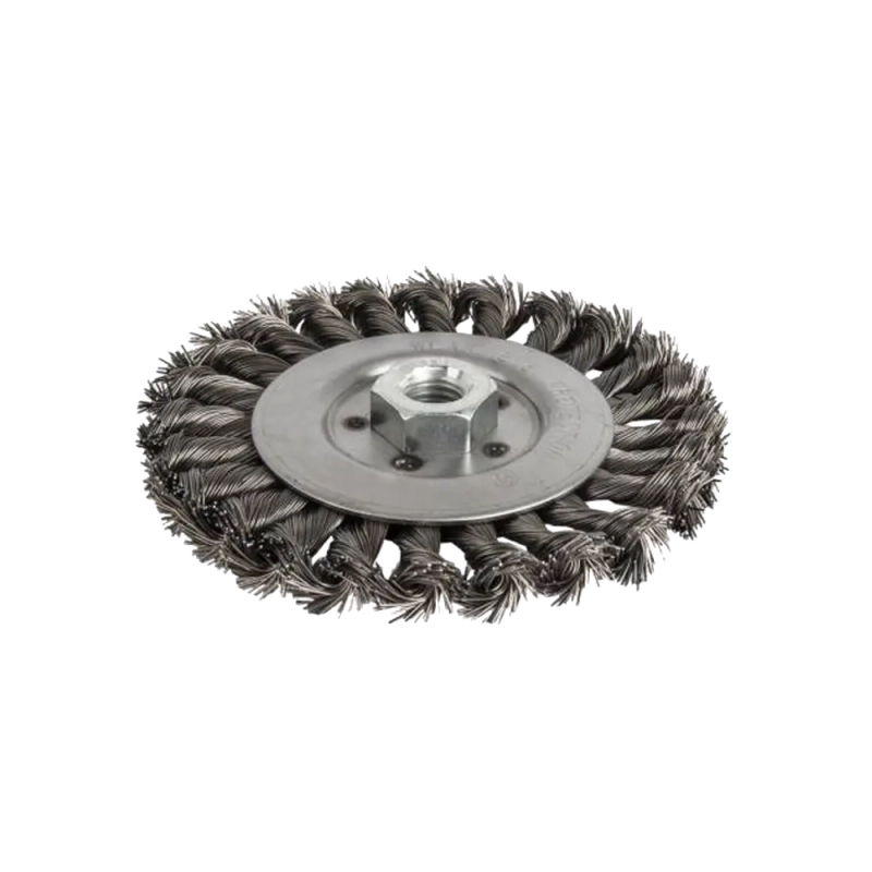 Кордщетка для УШМ радиальная витая 150 мм М14, Практика 242-663