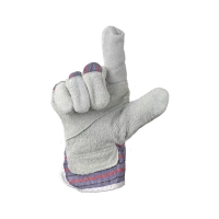 Перчатки спилковые комбинированные Ангара, 0115