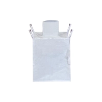 Биг-бэг четырехстропный 95 х 95 х 150 см, верх клапан, низ глухой