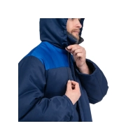 Костюм рабочий Универсал утеплённый с капюшоном, куртка+полукомбинезон р.44-46, 182-188