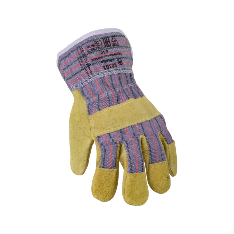 Перчатки спилковые комбинированные Ангара, 0115