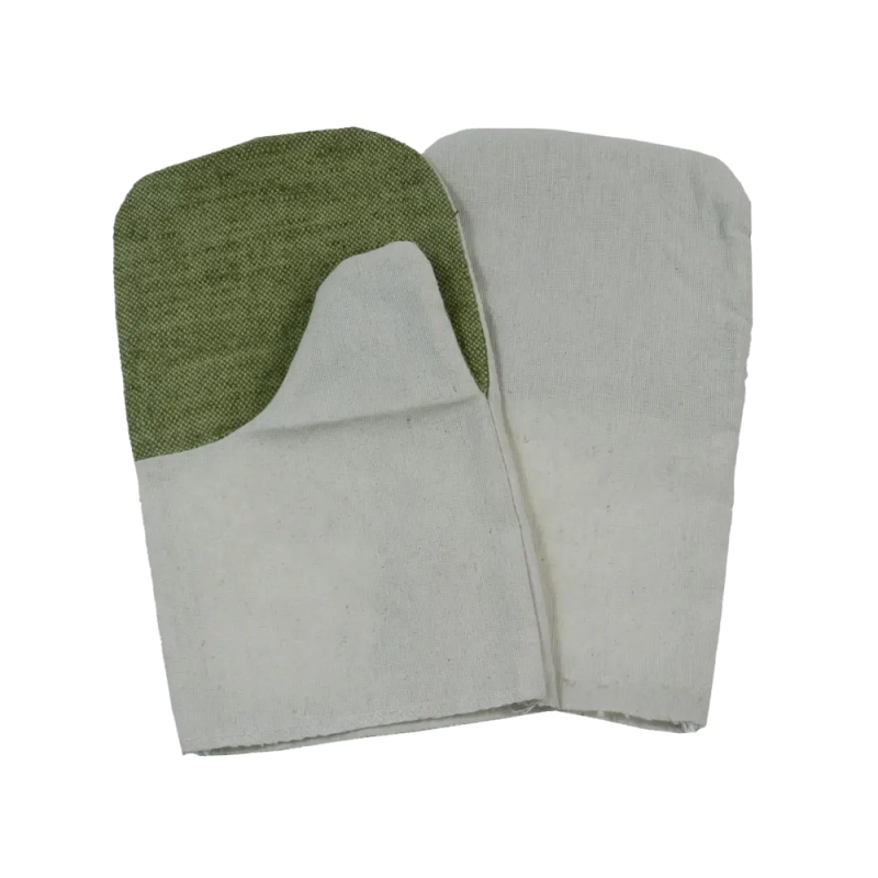 Рукавицы х/б с брезентовым наладонником и подналадонником миткаль, (р.2), ГОСТ, 480 г/м