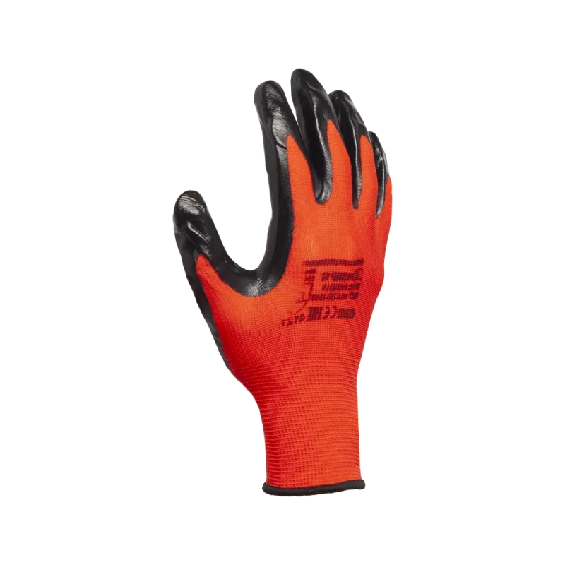 Перчатки нейлоновые с нитрилом 7111 (р.10)